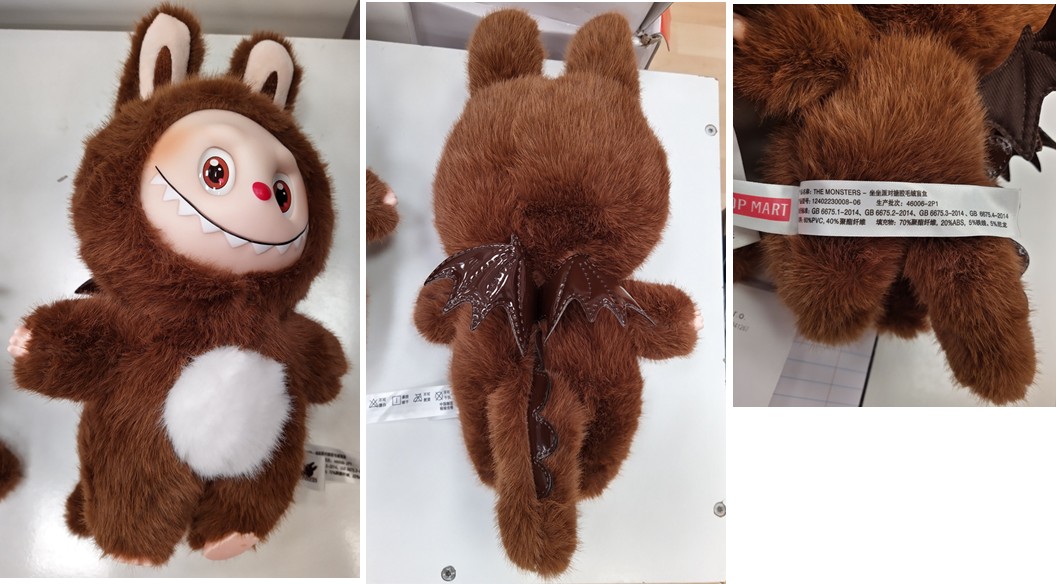 PADĚLEK: hračka/figurka typy LABUBU, THE MONSTERS: Fotografie