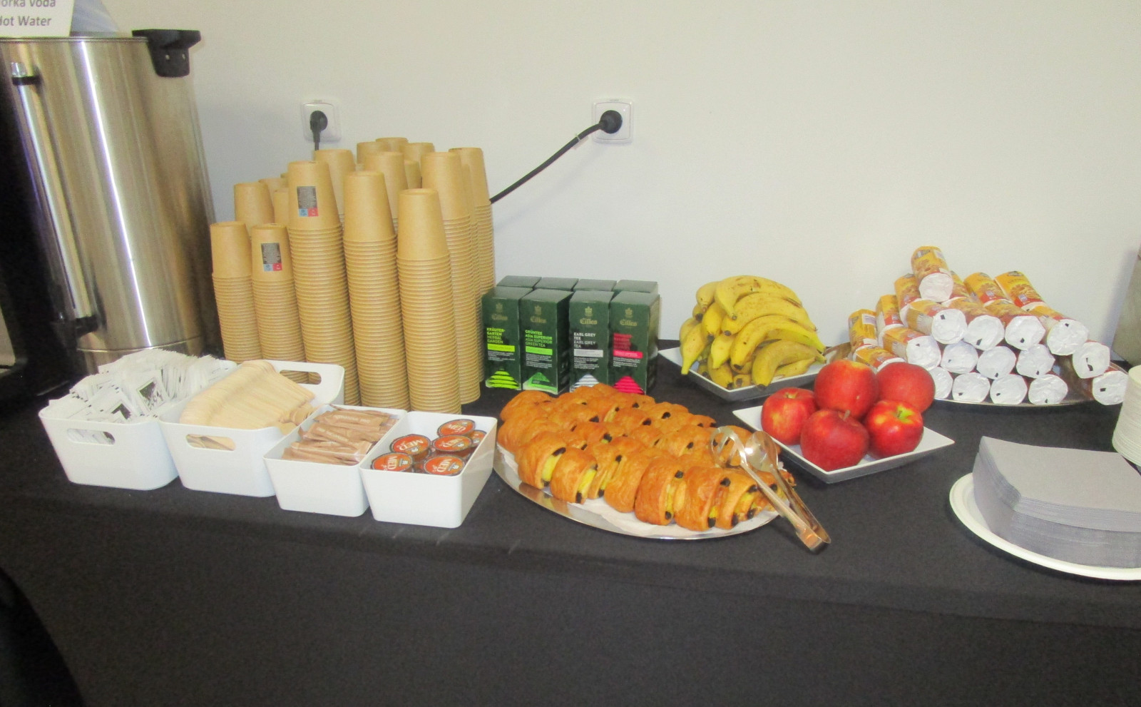 snímek, nabídka stánku rychlého občerstvení, světový pohár biatlon 2026